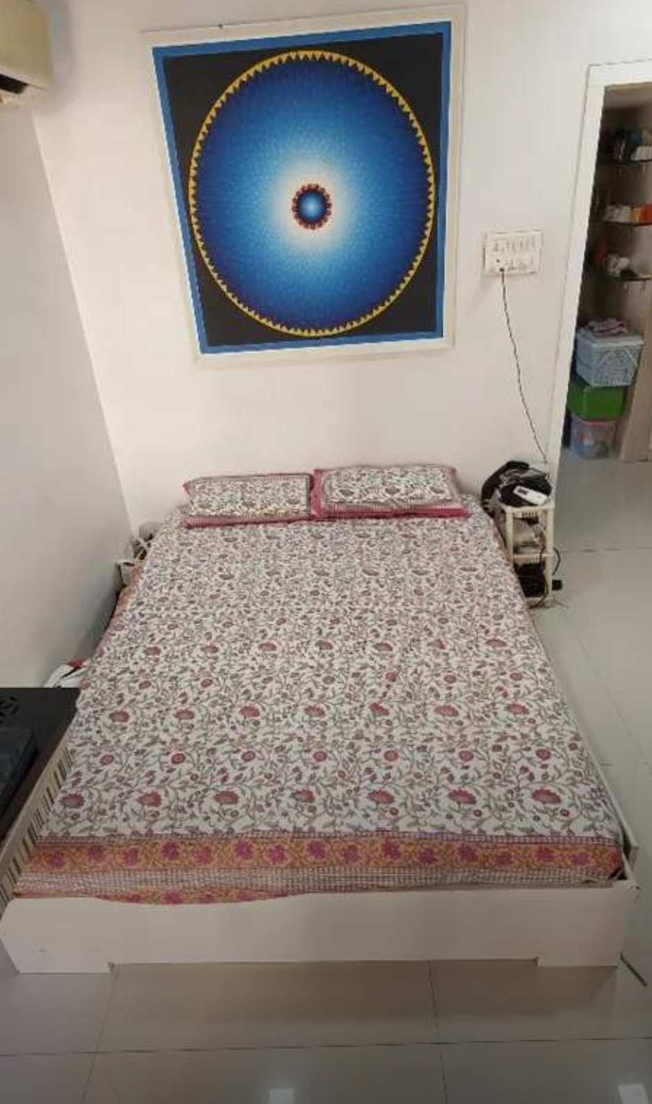 Double Bed with Box Storage - Excellent Condition