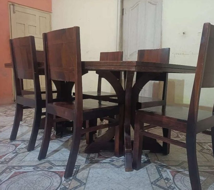 Sheesham Wood 6 Seater Dining Table